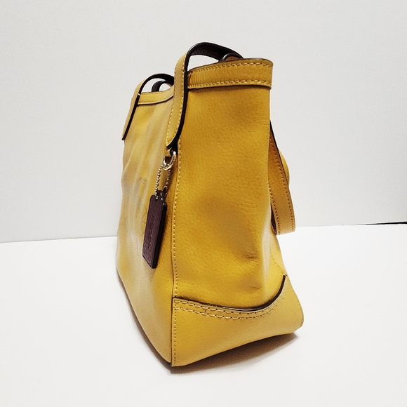 COACH Leather Colorblock Horse  & Carriage Handbag Purse - Picture 11 of 17